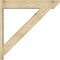Ekena Millwork Traditional Slat Rough Sawn Outlooker, Douglas Fir, 8"W x 44"D x 44"H OUT08X44X44TRA06RDF - alternate 2